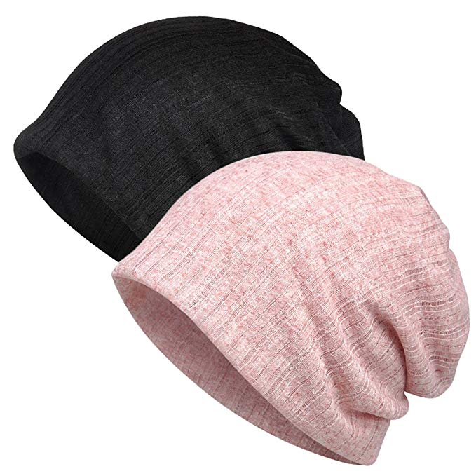 Chmeo Baggy Slouchy Hats Loosely Skullies Beanie Lightweight Summer Caps for Cancer