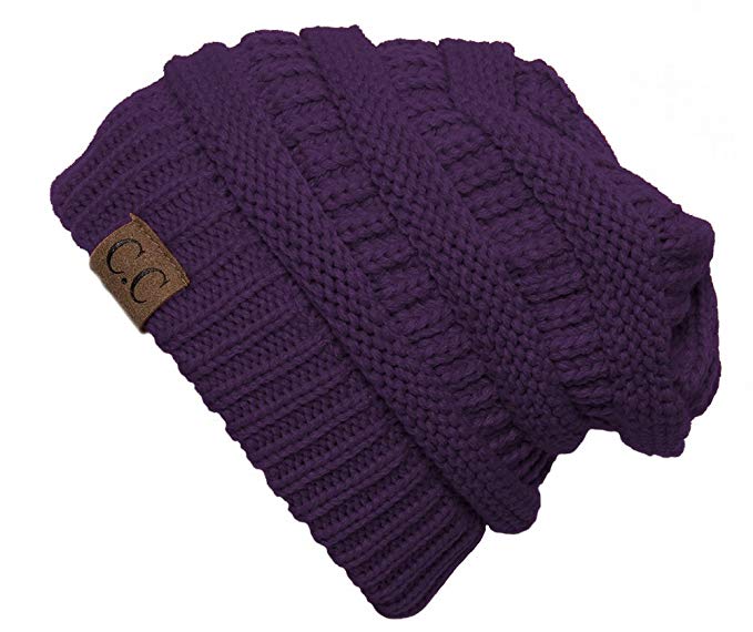 Thick Knit Soft Stretch Beanie Cap