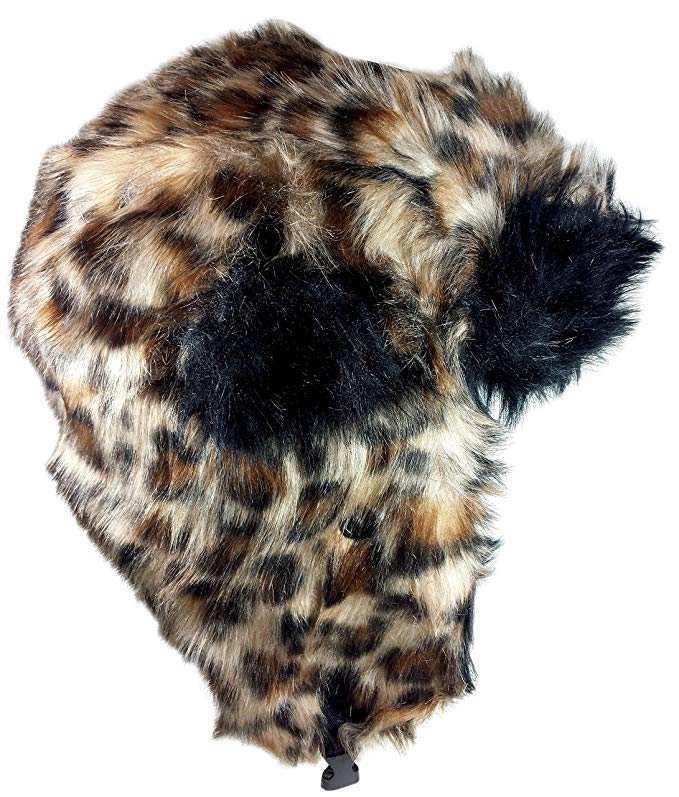 Dakota Dan Trooper Ear Flap Cap w/ Faux Fur Lining Hat